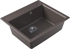 Florentina Мойка кухонная Консул 570 серый шелк – фотография-2