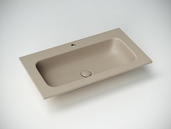 Ceramicanova Мебельная раковина Grace 81 CN7012MC капучино матовый – фотография-4