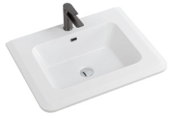 Cezares Тумба с раковиной Idra 65 55798 bianco opaco раковина 50352 – фотография-8