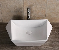 Ceruttispa Раковина накладная 60 CR7065 белая – фотография-3