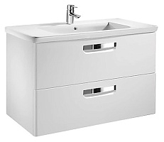 Roca Тумба с раковиной Gap 80 белая пленка