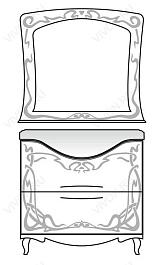 Водолей Тумба с раковиной "AELITA 85" – фотография-5