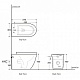 Aquanet Унитаз приставной Rimless Cetus-F BL-102N-FST – фотография-12