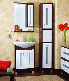 Бриклаер Тумба с раковиной Бали 60 венге – фотография-2