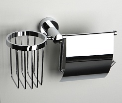 WasserKRAFT Держатель туалетной бумаги и освежителя "Donau K-9459" – фотография-2