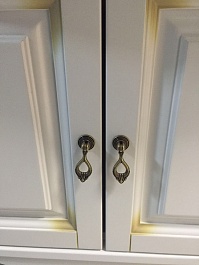 Opadiris Мебель для ванной Лоренцо 100 белая с патиной – фотография-3