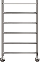 Point Полотенцесушитель водяной П5 500x800 PN04158P с полкой хром – фотография-2