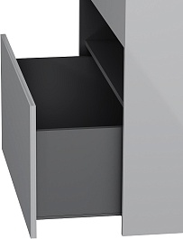 Am.Pm Тумба с раковиной Func 80 подвесная белая глянцевая – фотография-8