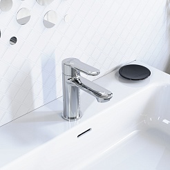 Tokito Смеситель для раковины KANDA хром TOK-KAN-1011 – фотография-4