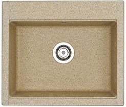 Акватон Кухонная мойка Делия 60 песочный – фотография-1