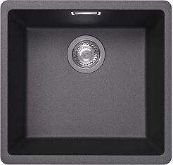 Florentina Мойка кухонная Мадена 400 черная – фотография-1