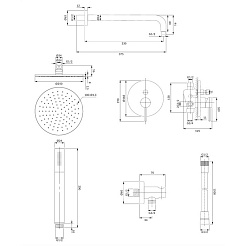 Omnires Душевая система SYSY22XCR (хром) – фотография-2