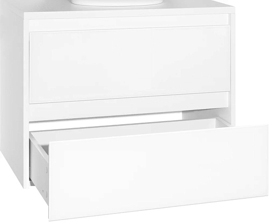 Style Line Тумба для умывальника Монако 70 Plus осина бел/бел лакобель – картинка-3