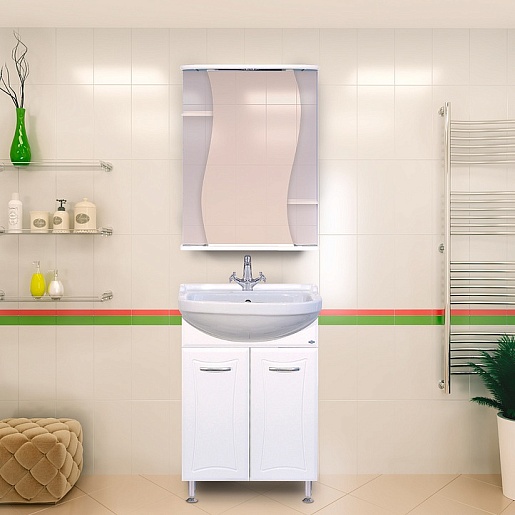 Misty Тумба с раковиной Классик 55 с Б/К – фотография-4