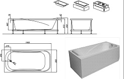 Kolpa San  Акриловая ванна String SPECIAL 190х90 – фотография-2