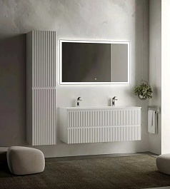 Sancos Тумба с раковиной Snob R 120 bianco раковина Grace 121 CN7016 – фотография-3