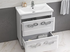 Vigo Тумба с раковиной Olivia 2-70 белая – фотография-8