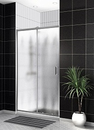BelBagno Душевая дверь в нишу 140/195 UNO-195-BF-1-140-CH-CR – фотография-2