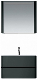 Am.Pm Мебель для ванной Sensation 80 R антрацит, глянцевая – фотография-1