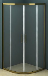 Azario Душевой уголок AZ-121 S А бронза – фотография-1