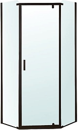 BERGES Wasserhaus Душевой уголок Solo T Black 90x90 061106 – фотография-1