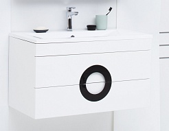 De Aqua Тумба с раковиной Форма 90 – фотография-15