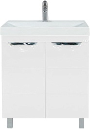 Misty Мебель для ванной Петра 65 белая L – фотография-2