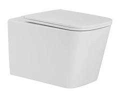 Iberica Blanca Унитаз подвесной Toledo Alto безободковый, с микролифтом – фотография-9