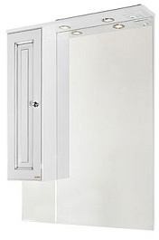 Водолей Мебель для ванной "Белладжио 75" L патина серебро – фотография-6