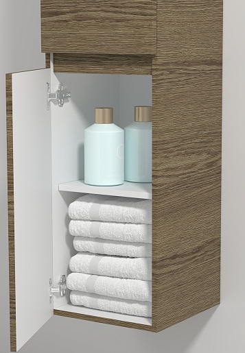 Водолей Пенал подвесной Best 35 L дуб крымский коричневый – фотография-2