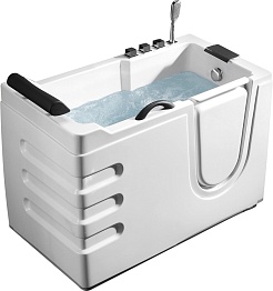 ABBER Акриловая ванна AB9000 C 130x70 R – фотография-1