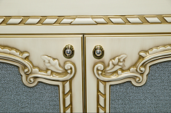 Misty Тумба с раковиной Элис 100 бежевая патина – фотография-7