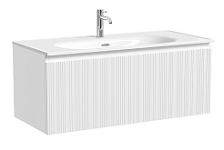 Sancos Тумба с раковиной Code 100 белая раковина Sabo 100 CN13003 – фотография-1