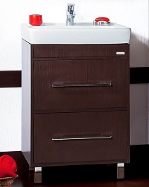 Бриклаер Тумба для умывальника Чили 60 венге – фотография-1