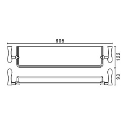 Art&Max Полка Elegant AM-E-1582 – фотография-2