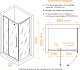 RGW Душевой уголок Classic CL-46B 90x70 профиль черный стекло прозрачное – картинка-14
