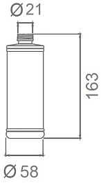 Milacio Колба для дозатора Milacio MCU.001 – фотография-3