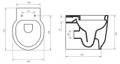 BelBagno Унитаз приставной SABRINA – фотография-5