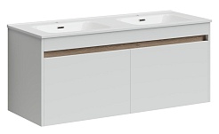 Sancos Мебель для ванной Smart 120-2 белый глянец – фотография-5