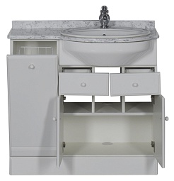 Aquanet Мебель для ванной "Марсель 90" c б/к R (161162) – фотография-6