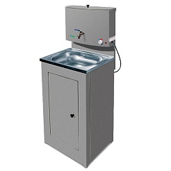 Электромаш Умывальник "Акватекс" без подогрева, пластиковая мойка, аквамикс – фотография-1