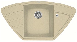 Florentina Мойка гранитная Липси 980С угловая шампань – фотография-1