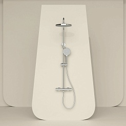 Sancos Душевая система Teo с термостатом хром SC11001CH – фотография-5