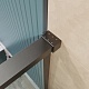 BelBagno Душевой уголок Soft Close-1 SOFT_CLOSE-1-AH-1-140/80-C-GM 140x80 профиль оружейная сталь стекло прозрачное – картинка-20