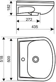 Mixline Мебель для ванной Формат 52 R белая – фотография-11