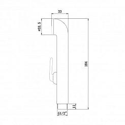 Lemark Гигиенический душ LM1219C для биде – фотография-2