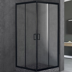 Royal Bath Душевой уголок RB 80HPD-T-BL 80х80х185 – фотография-1