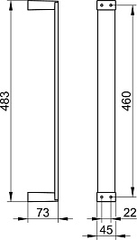 Keuco Полотенцедержатель Edition 11 11170 хром – фотография-2