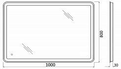 BelBagno Мебель для ванной Marino-H60 100 Bianco Lucido – фотография-14