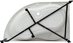 Aquanet Каркас сварной для ванны JAMAICA 160*100 R